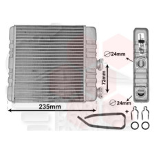 RADIA DE CHAUF TT TYPES A/CLIM 206 X 180 X 30 