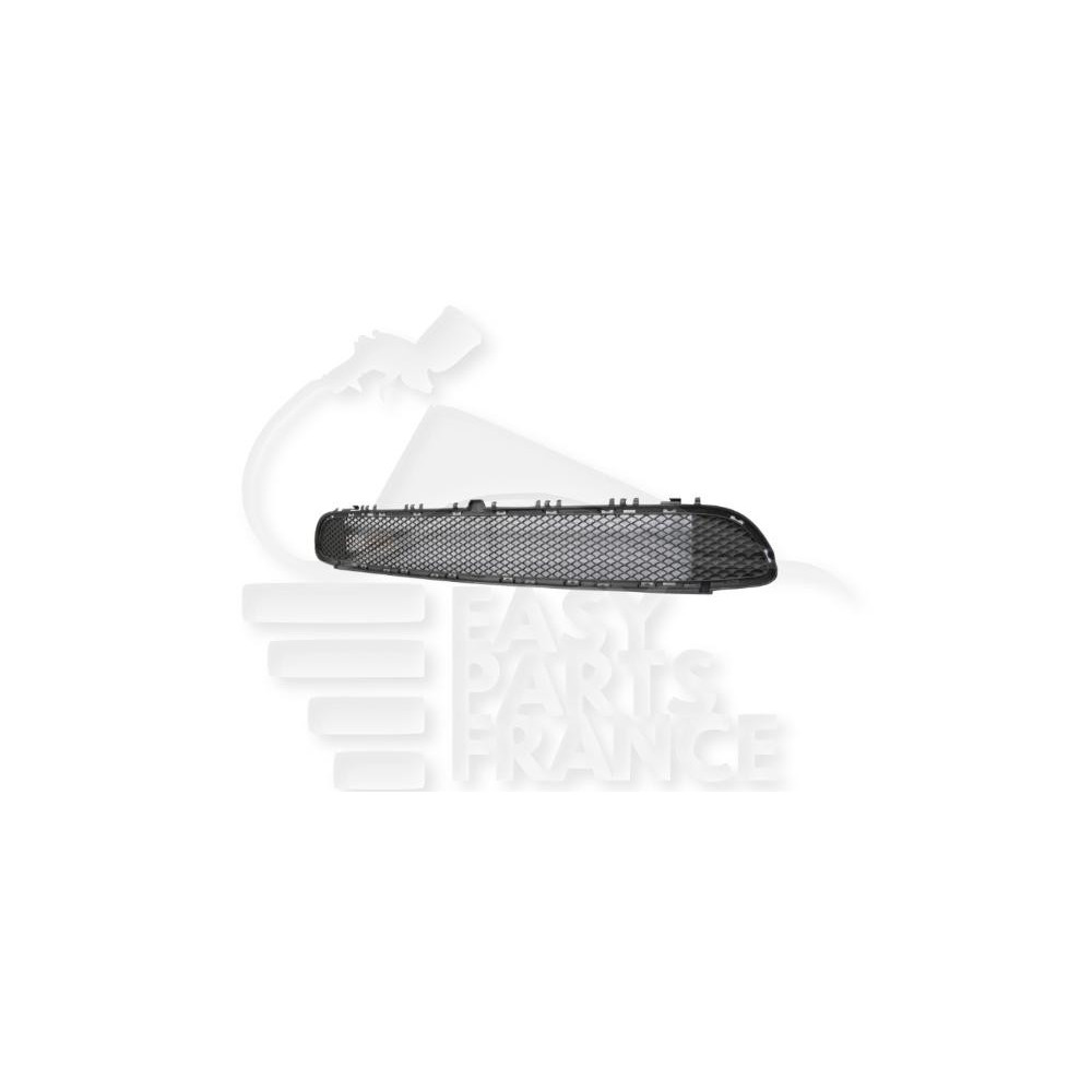 GRILLE DE PARE-CHOC AVANT CENTRALE NOIRE pour MERCEDES CLASSE GLA - X156