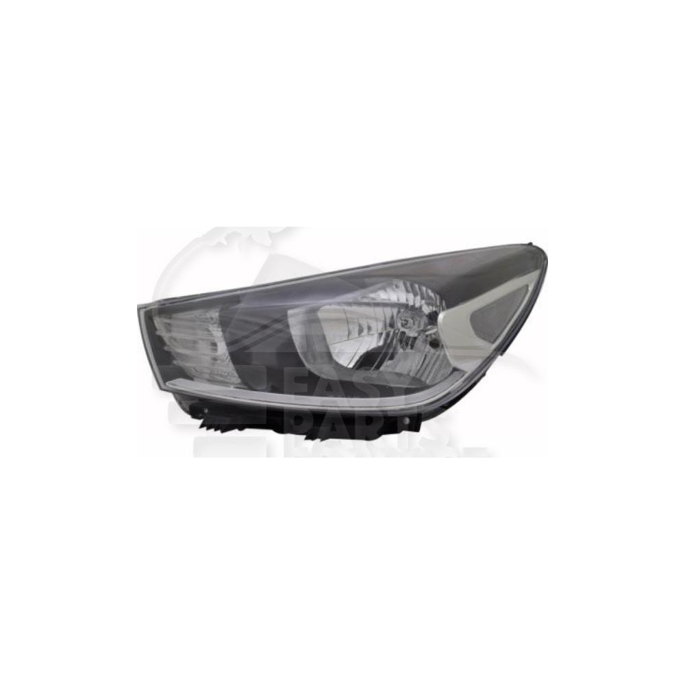 PHARE OPTIQUE GAUCHE H4 ÉLECTRIQUE AVEC MOTEUR pour KIA RIO