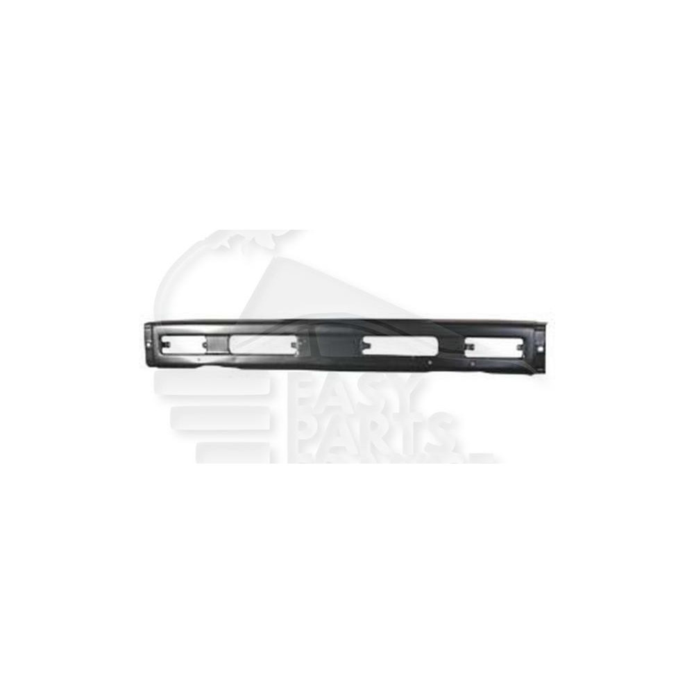 LAME DE PARE-CHOC AVANT NOIRE pour MITSUBISHI L200