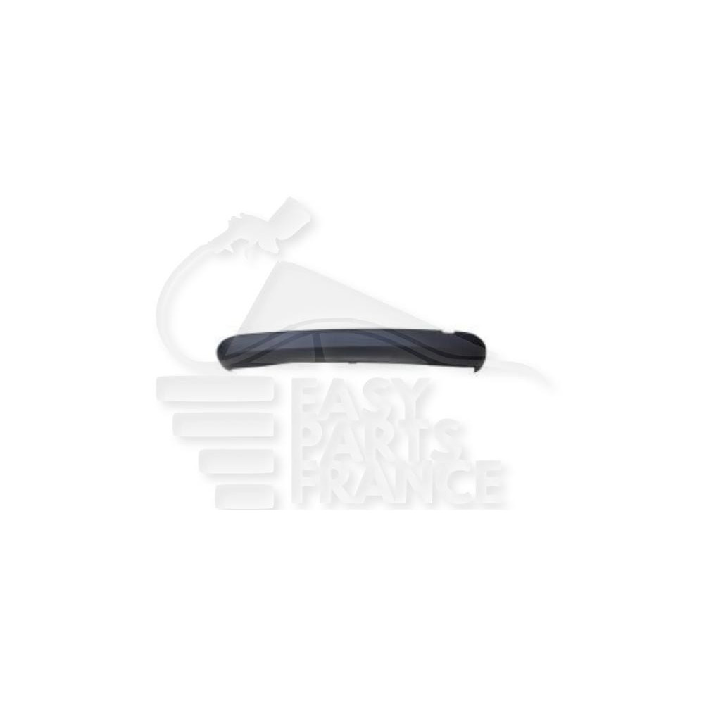 SPOILER DE PARE-CHOC ARRIÈRE NOIR - 4 PORTES pour MERCEDES CLASSE A - W177