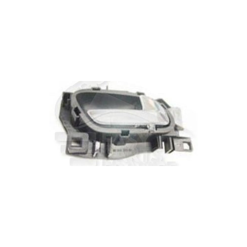 POIGNÉE PORTE INTÉRIEUR AVANT-DROIT LEVIER CHROME - BASE NOIRE pour CITROEN C3