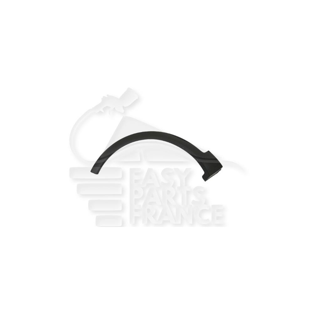 ELARGISSEUR AILE AVANT-GAUCHE NOIR MODÈLE LIMITED/SX/SX LIMITED pour KIA SORENTO