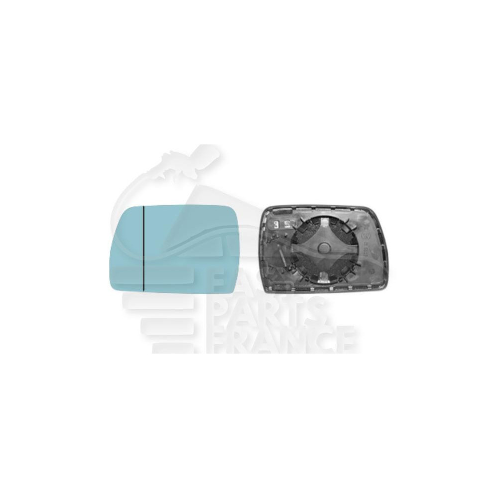 GLACE DE RÉTROVISEUR GAUCHE BLEU CHAUFFANT ASPHERIQUE pour BMW X3