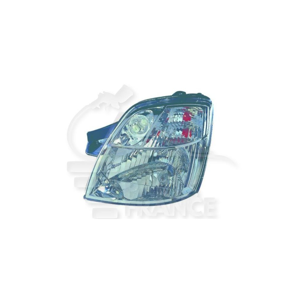 PHARE OPTIQUE GAUCHE H4 MANUEL pour KIA PICANTO