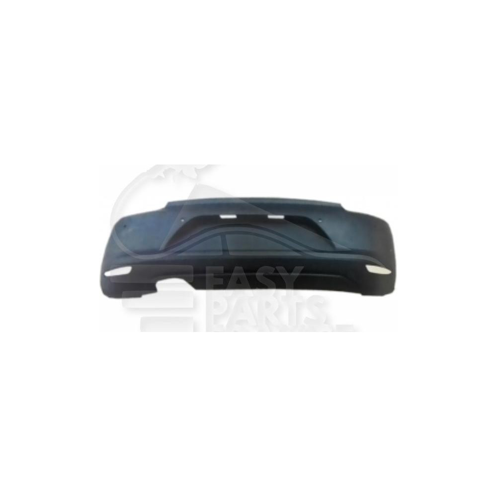 PARE-CHOC ARRIÈRE A PEINDRE AVEC PACKONTROL pour VOLKSWAGEN SCIROCCO
