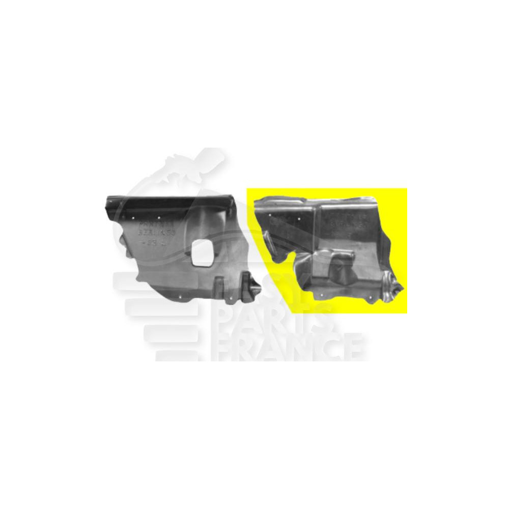CACHE SOUS MOTEUR AVANT-DROIT - DIESEL pour CITROEN BERLINGO
