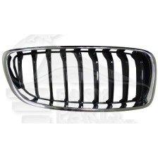 GRILLE DE CALANDRE AVD CHROMEE - NOIRE 