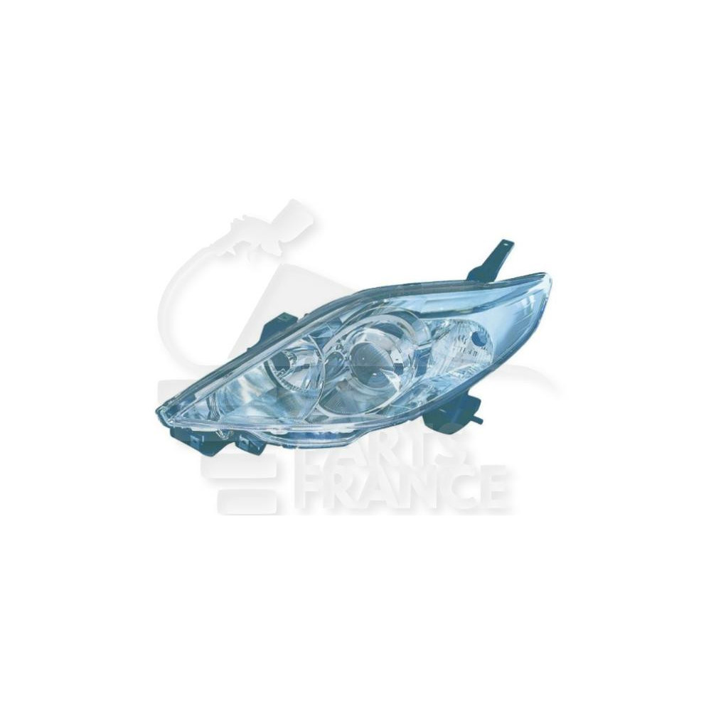 PHARE OPTIQUE GAUCHE H7 ÉLECTRIQUE AVEC MOTEUR FOND CHROME pour MAZDA MAZDA 5
