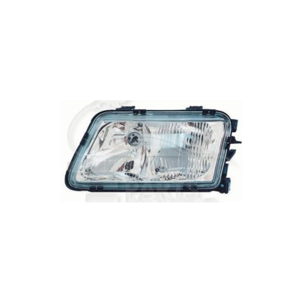 PHARE OPTIQUE GAUCHE H4+H7+ANTI-BROUILLARD ÉLECTRIQUE SANS MOTEUR pour AUDI A3