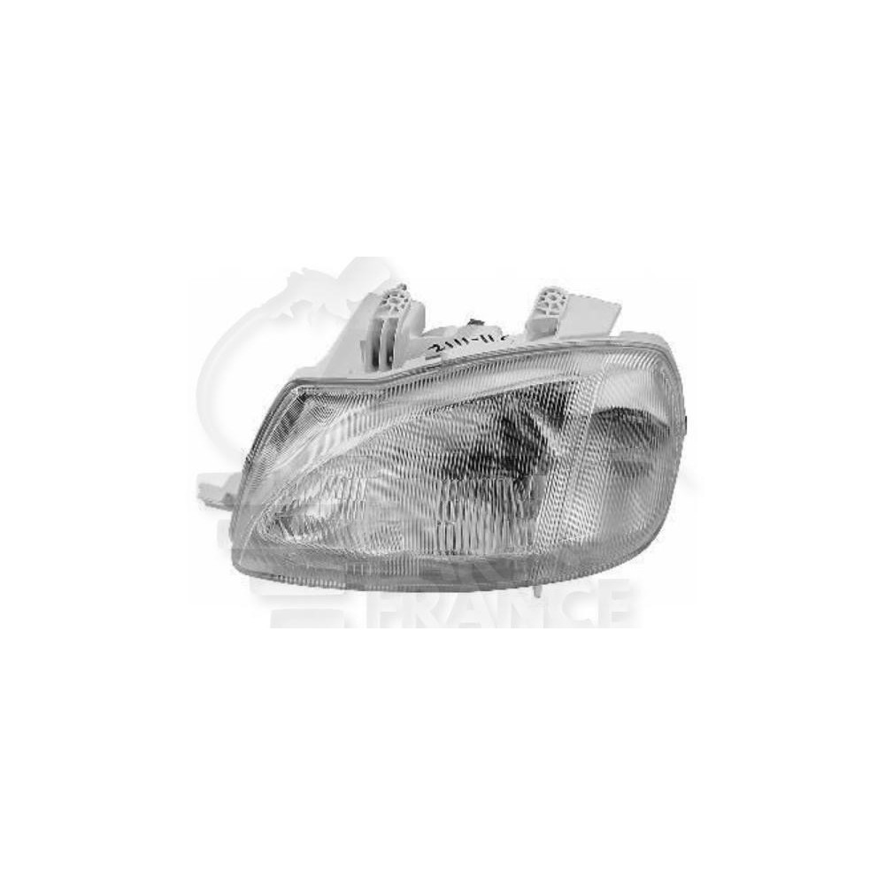 PHARE OPTIQUE GAUCHE H4 MANUEL pour DAIHATSU CHARADE