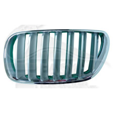 GRILLE DE CALANDRE GAUCHE NOIRE - CHROMEE pour BMW X3