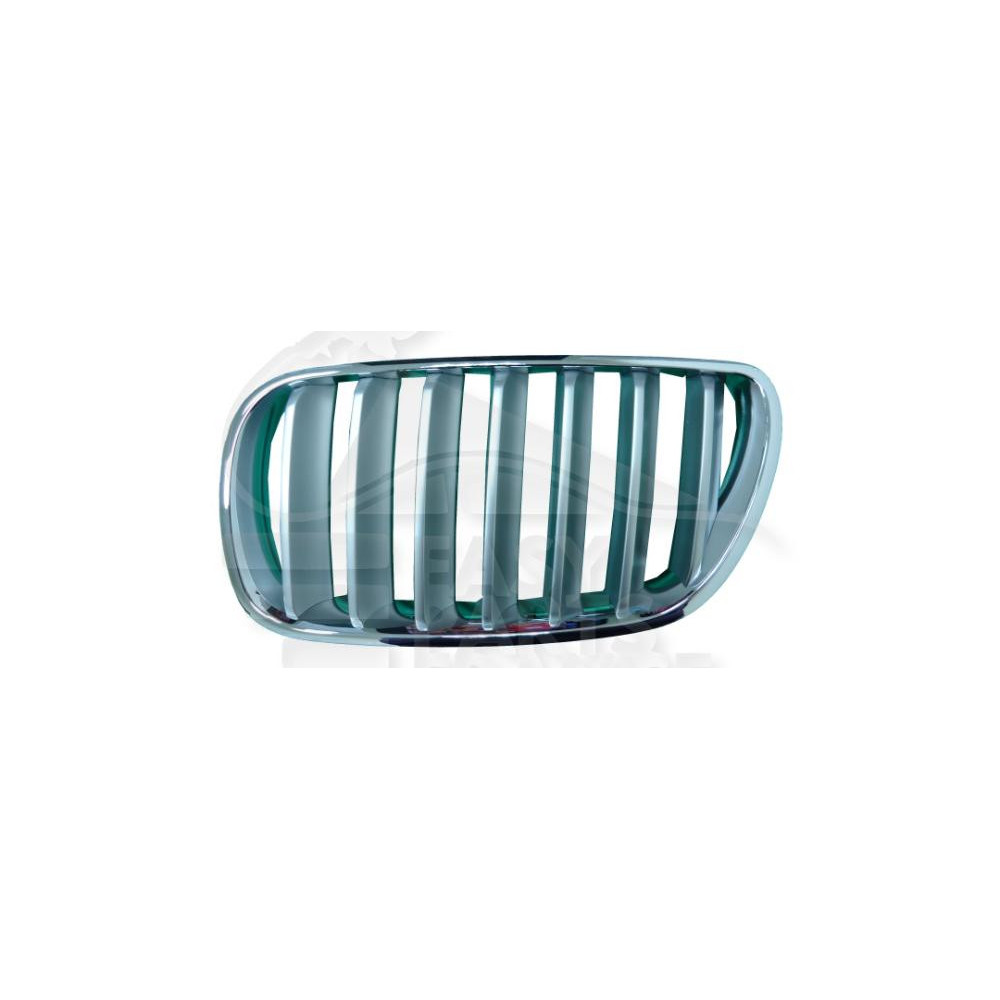 GRILLE DE CALANDRE GAUCHE NOIRE - CHROMEE pour BMW X3