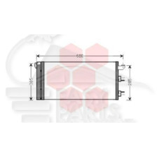 CONDENSEUR ESS TT TYPES 574 X 315 X 16 
