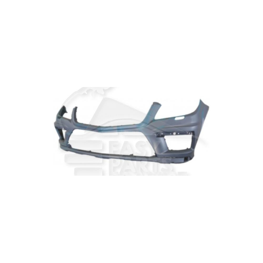 PARE-CHOC AVANT A PEINDRE AVEC PACKONTROL AVEC LAVE PHARE MODÈLE AMG pour MERCEDES CLASSE GL - X166