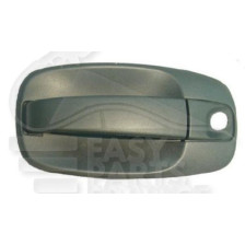 POIGNEE DE PTE EXT AVG NOIRE A/TROU BARILLET 