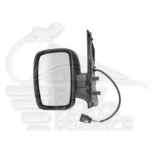 RÉTROVISEUR GAUCHE ÉLECTRIQUE CHAUFFANT SIMPLE GLACE NOIR pour CITROEN JUMPY
