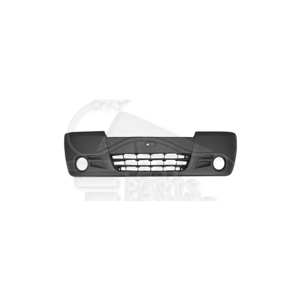 PARE-CHOC AVANT GRIS AVEC EMPLACEMENT ANTI-BROUILLARD pour OPEL VIVARO