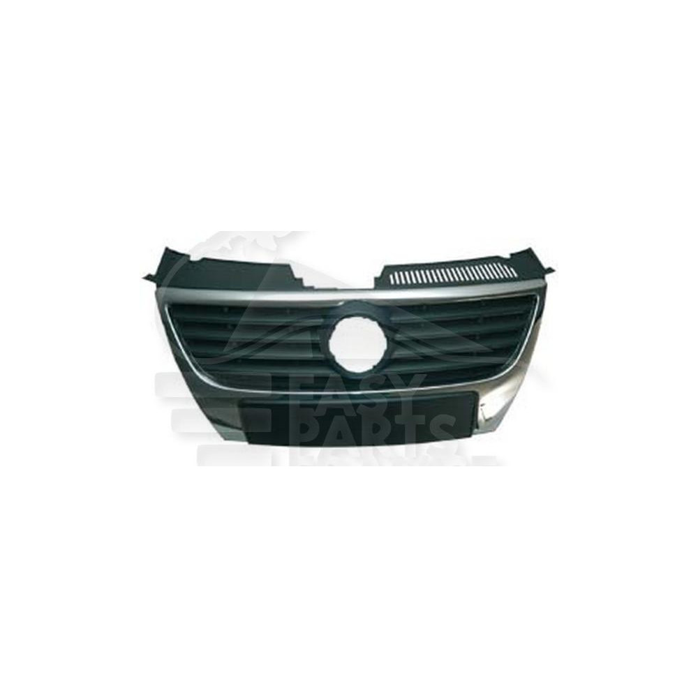 GRILLE DE CALANDRE SANS MOULURES et SANS PACKONTROL pour VOLKSWAGEN PASSAT