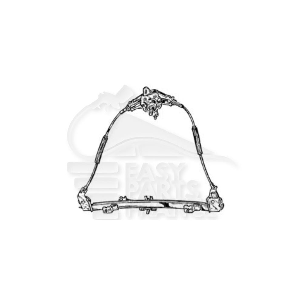 LEVE VITRE ARRIÈRE-DROIT MANUEL pour FIAT MULTIPLA