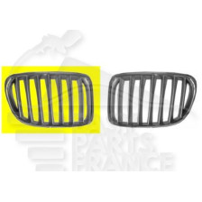 GRILLE DE CALANDRE DROIT NOIRE - CHROMEE pour BMW X1