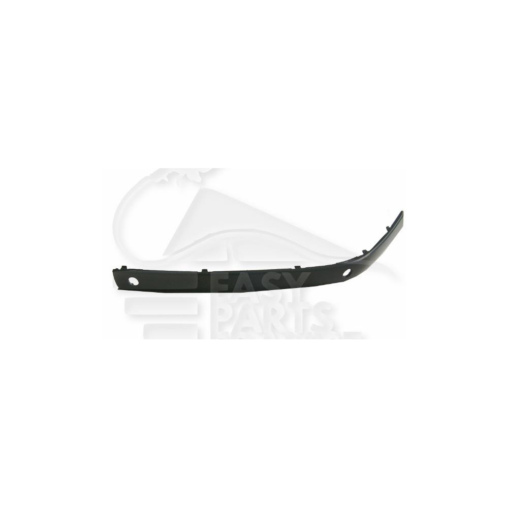 MOULURE DE PARE-CHOC AVANT-GAUCHE AVEC PACKONTROL SANS MOULURE pour BMW S7