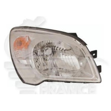 PHARE OPTIQUE DROIT H4 MANUEL OU ÉLECTRIQUE FEU BLANC pour KIA SPORTAGE