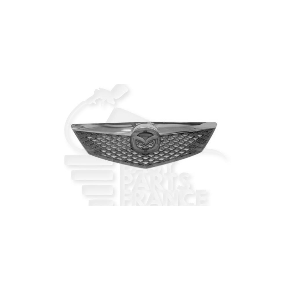 GRILLE DE CALANDRE CHROMEE/NOIRE pour MAZDA MAZDA 2