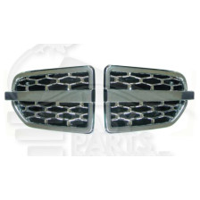 GRILLE AILE AVG CHROMEE 