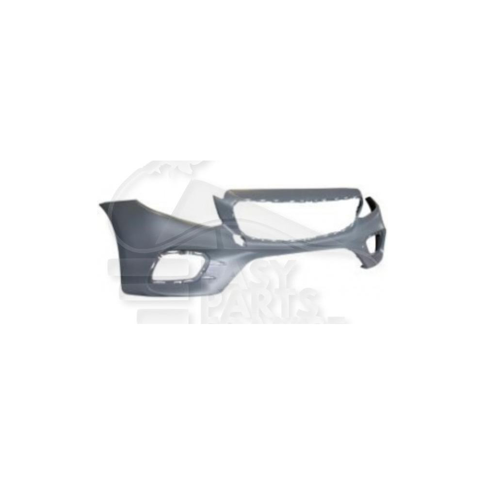 PARE-CHOC AVANT A PEINDRE SANS PACKONTROL et PARK ASSIST pour MERCEDES CLASSE E - W212 - W213