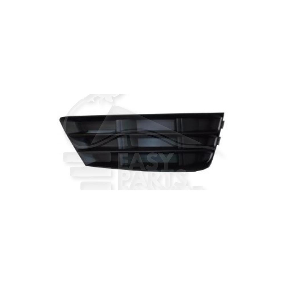 GRILLE DE PARE-CHOC AVANT-GAUCHE NOIRE pour AUDI A4