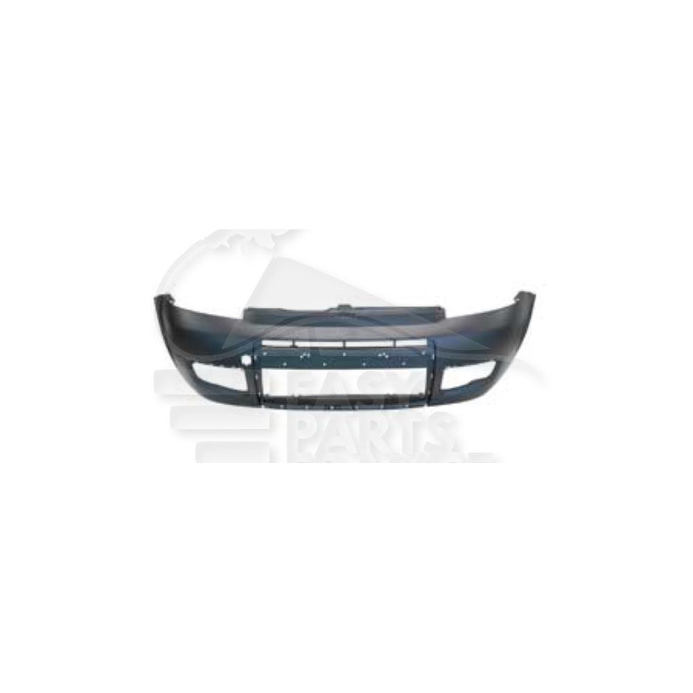 PARE-CHOC AVANT A PEINDRE AVEC OU SANS EMPLACEMENT ANTI-BROUILLARD pour FIAT PANDA