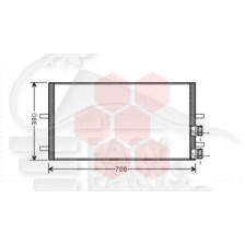 CONDENSEUR TT TYPES 725 X 389 X 16 