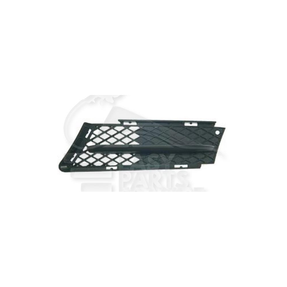 GRILLE DE PARE-CHOC AVANT-GAUCHE AVEC MOULURE NOIRE pour BMW S3 E90