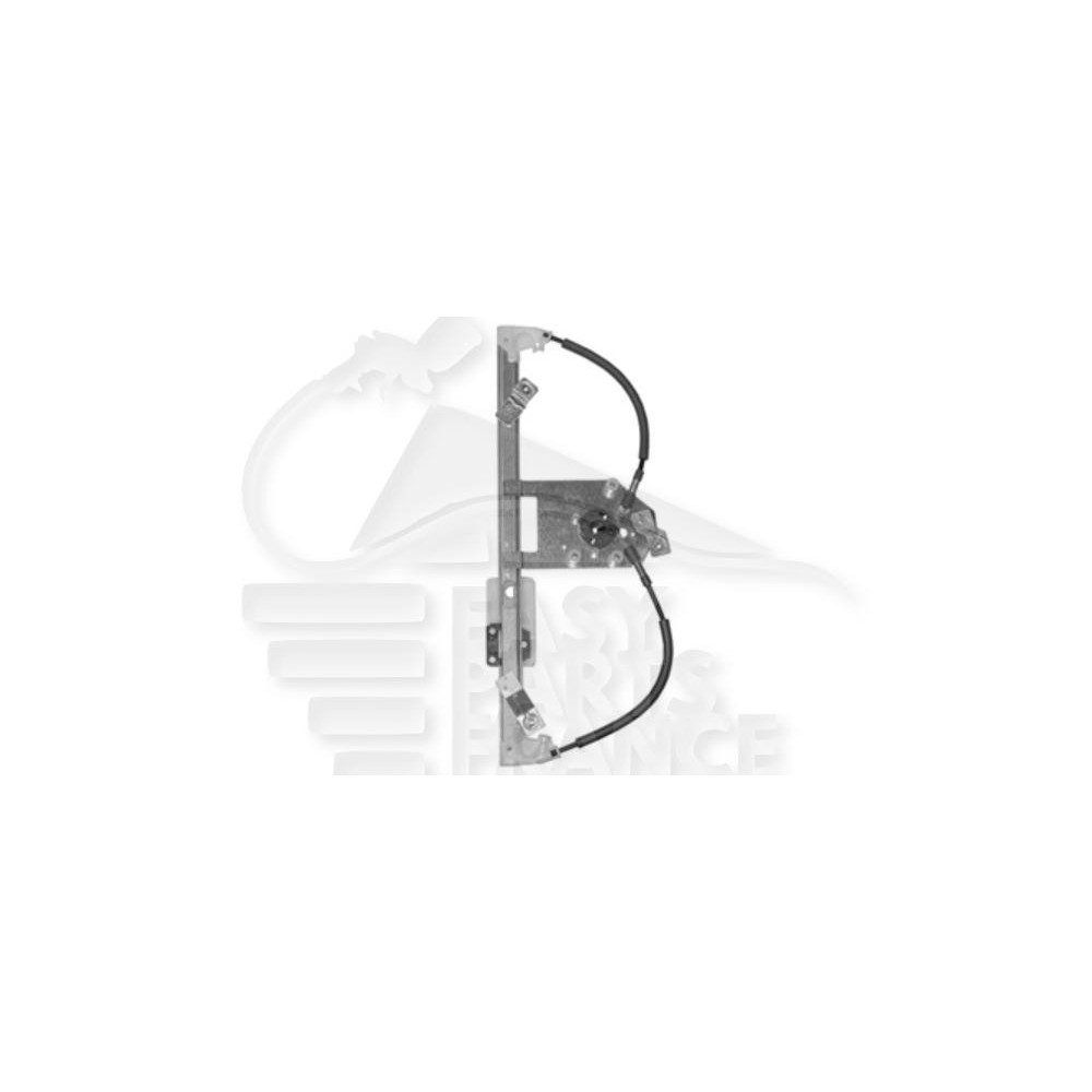 MECANISME DE LEVE VITRE ÉLECTRIQUE ARRIÈRE-GAUCHE pour OPEL ZAFIRA