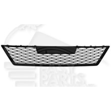 GRILLE CENTRALE DE PARE-CHOC AVANT INFÉRIEUR NOIRE pour SEAT LEON