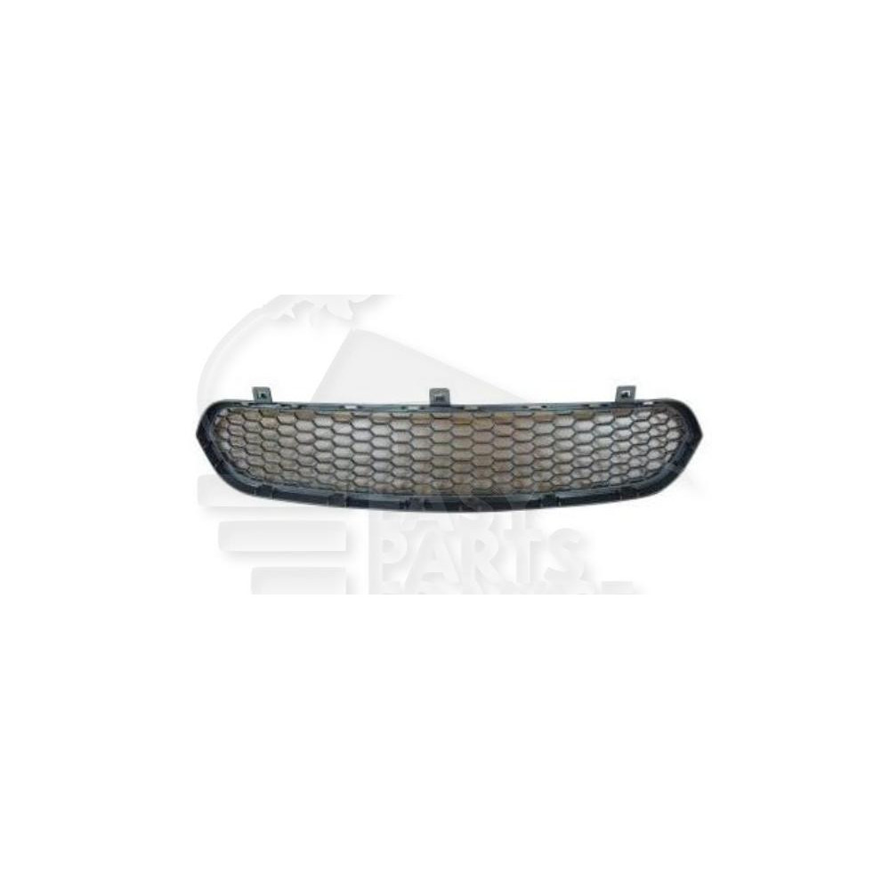 GRILLE DE PARE-CHOC AVANT CENTRALE NOIRE pour BMW X6