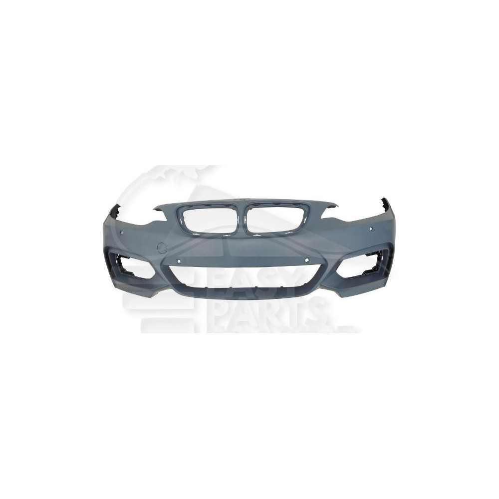 PARE-CHOC AVANT A PEINDRE SANS LAVE PHARE - AVEC PACKONTROL - SANS PARK ASSIST MODÈLE M-TEK pour BMW S2