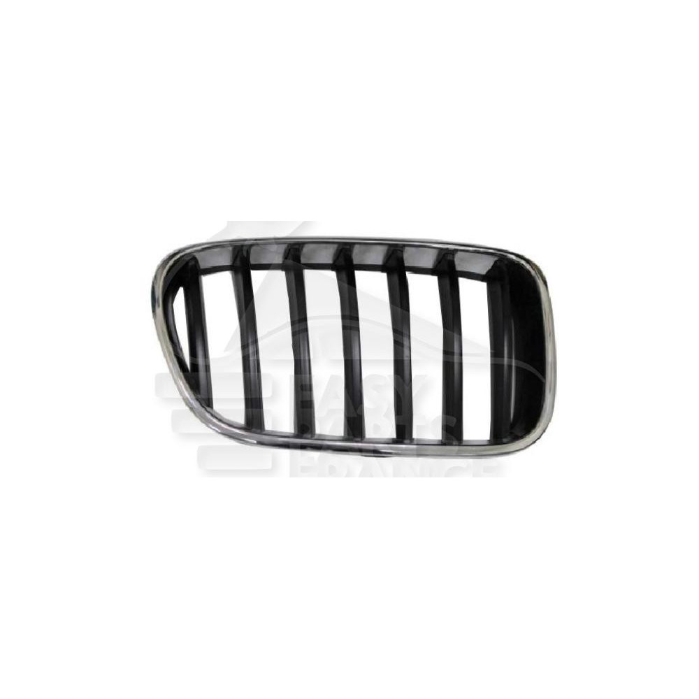 GRILLE DE CALANDRE AVANT-DROIT CHROMEE - NOIRE pour BMW X3