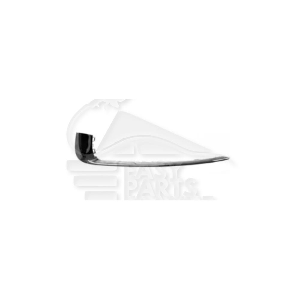 MOULURE CHROMEE DE GRILLE DE PARE-CHOC AVANT-GAUCHE pour OPEL INSIGNIA