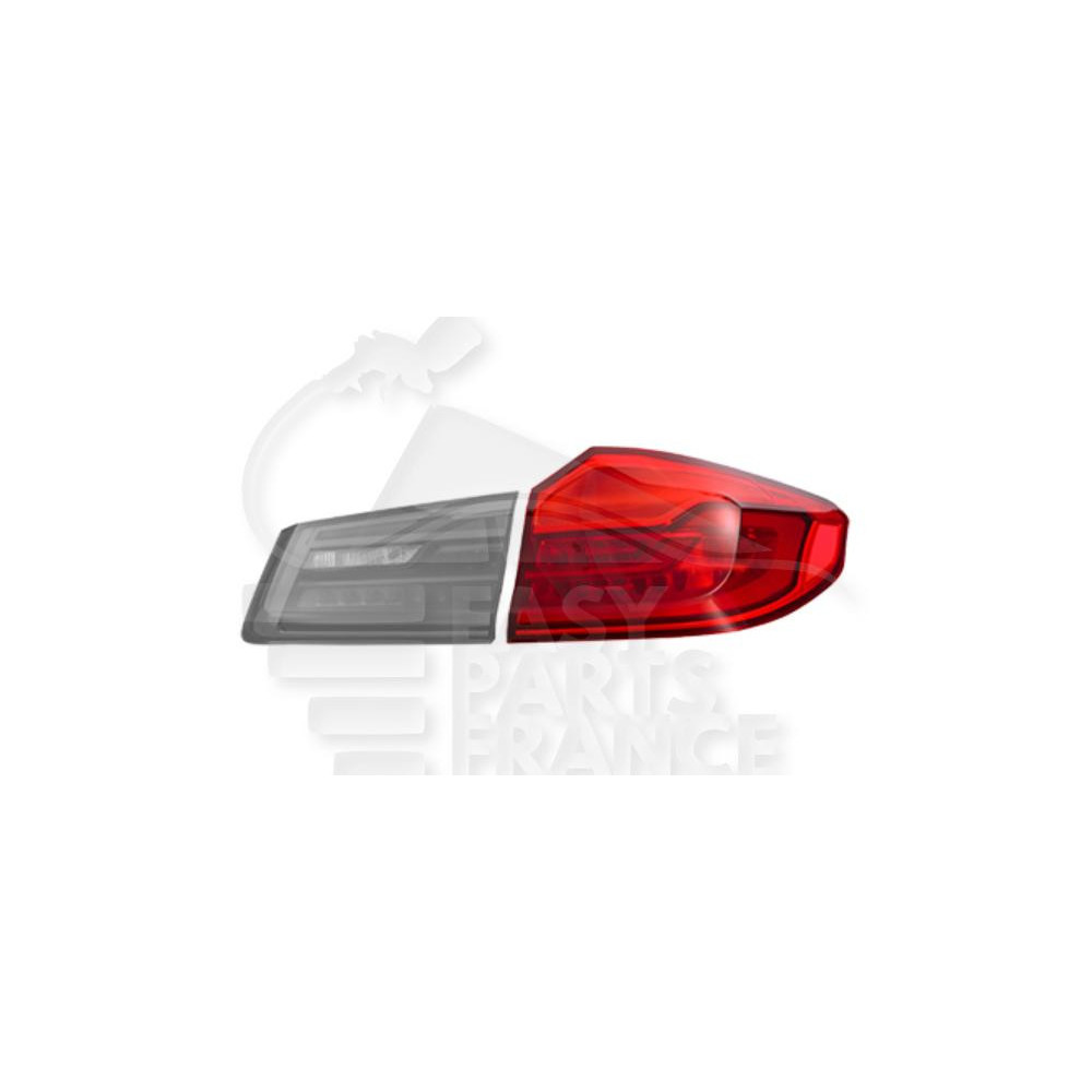 FEU ARRIÈRE-DROIT EXTÉRIEUR LED MODÈLE 4 PORTES pour BMW SERIE 5 G30