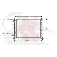 RADIA 1.6 S/CLIM M/VALEO 480 X 415 X 33 