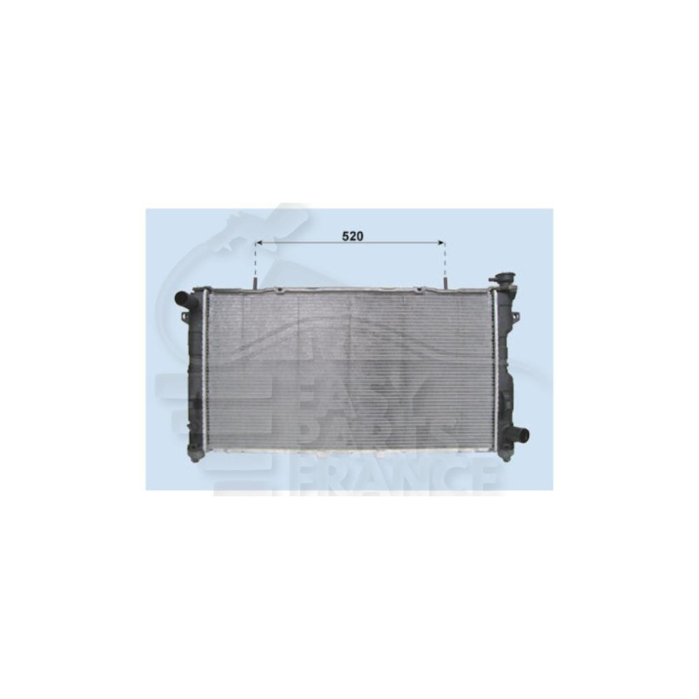 RADIATEUR 2.4 L AVEC OU SANS CLIM 770 X 415 X 26 pour CHRYSLER VOYAGER