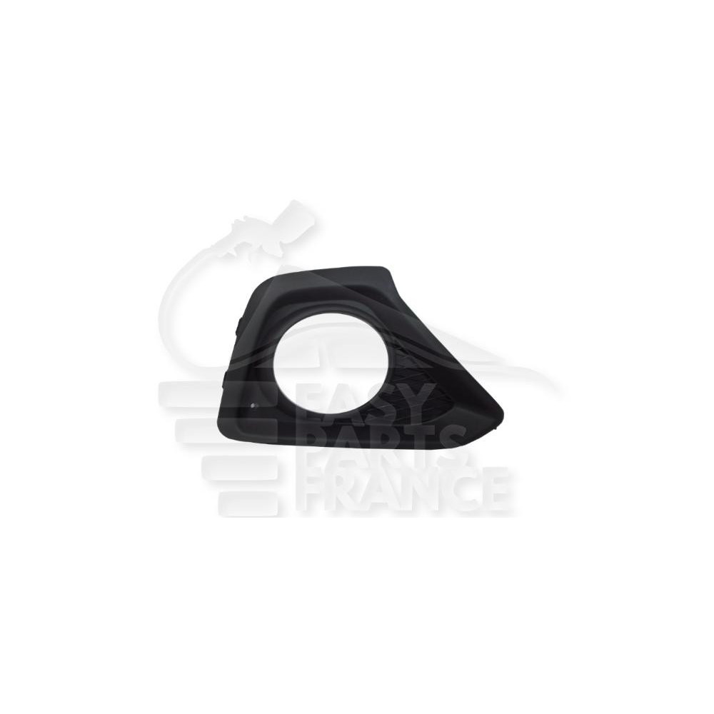 GRILLE DE PARE-CHOC AVANT-DROIT AVEC EMPLACEMENT ANTI-BROUILLARD NOIRE pour HYUNDAI I-10