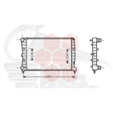 RADIA 1.8/2.0 I - 2.0 JTS +/- CLIM 580 X 400 X 28 