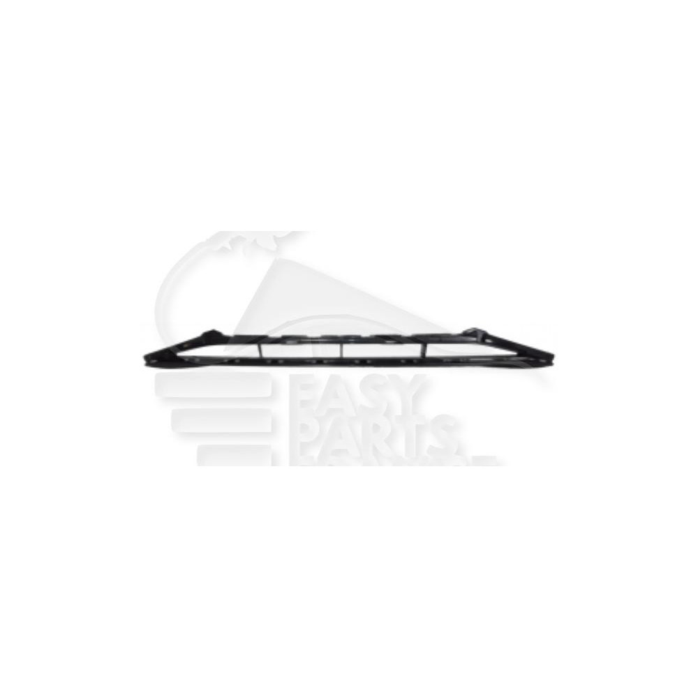 GRILLE CENTRALE DE PARE-CHOC AVANT INFÉRIEUR NOIRE pour AUDI A4