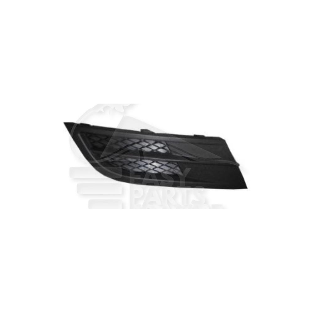 GRILLE DE PARE-CHOC AVANT-GAUCHE NOIRE pour VOLKSWAGEN JETTA