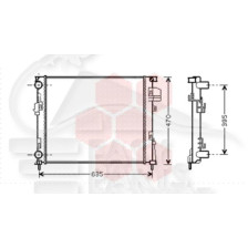 RADIATEUR 2.0 ESSENCE - 1.9 DI/DTI AVEC OU SANS CLIM 560 X 469 X 28 pour OPEL VIVARO
