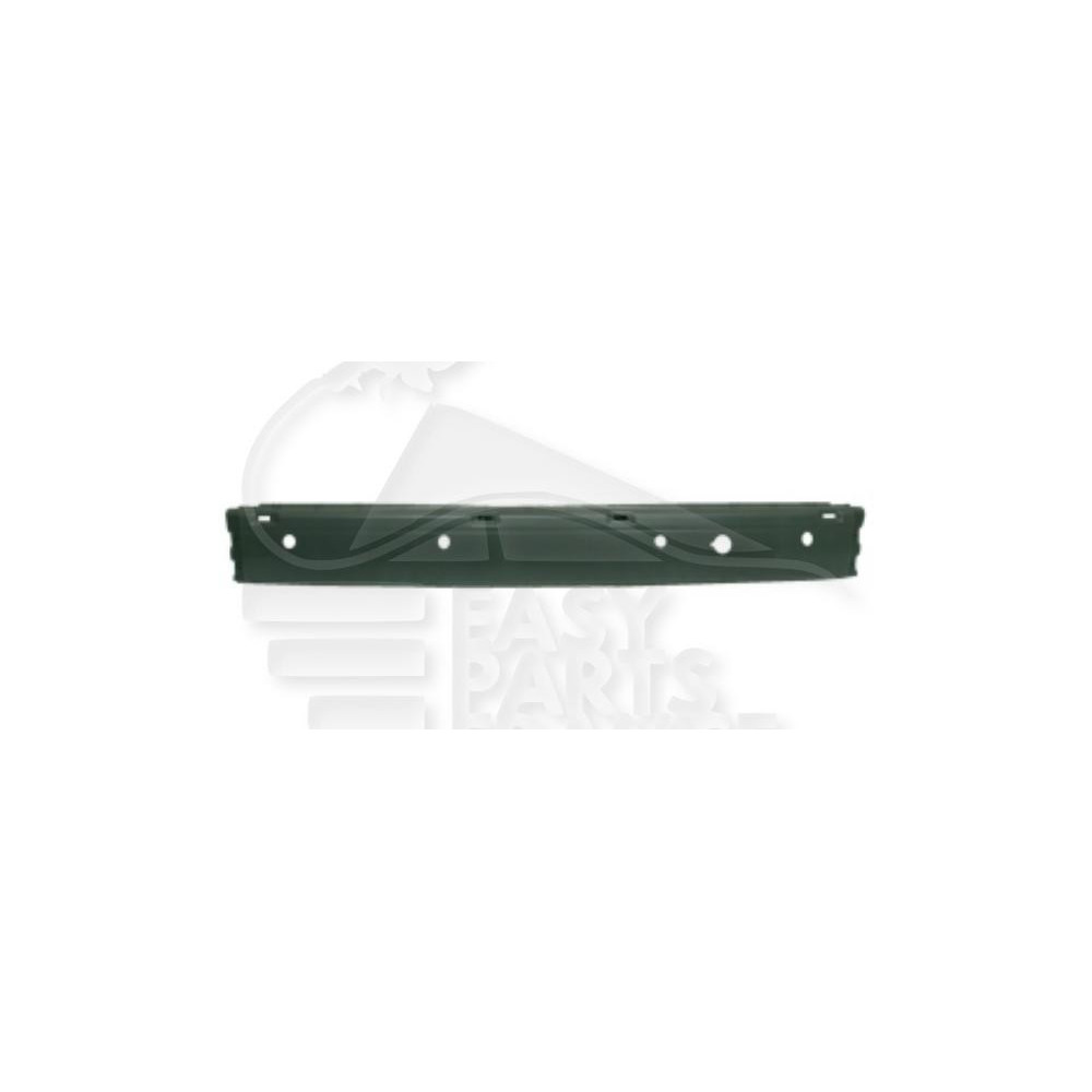 PARE CHOCS ARRIÈRE CENTRAL NOIR AVEC PACKONTROL SANS EMPLACEMENT MOULURE pour FORD TRANSIT CONNECT