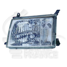 PHARE OPTIQUE GAUCHE H4 MANUEL → 12/00 pour TOYOTA LAND CRUISER
